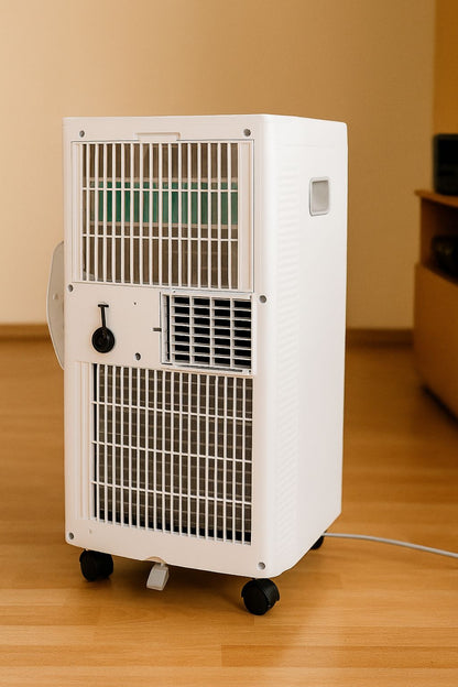 AKTION - Mobile Klimaanlage 9000 BTU – Comfee CPPHA-09CRN7-L | 3-in-1: Kühlen, Entfeuchten, Ventilieren | Für Räume bis 33 m² (Kopie)